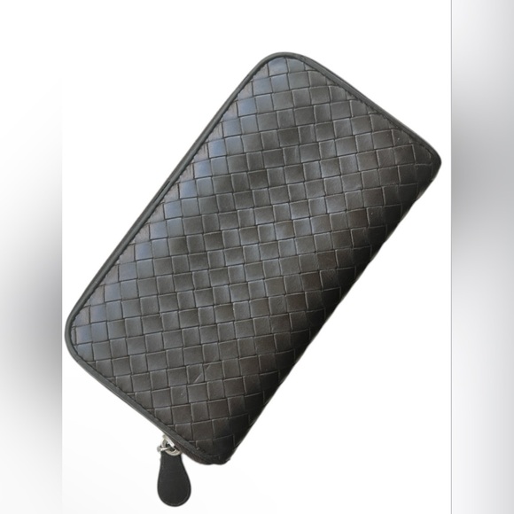 Bottega Veneta Woven Leather Wallet - Picture 2 of 16